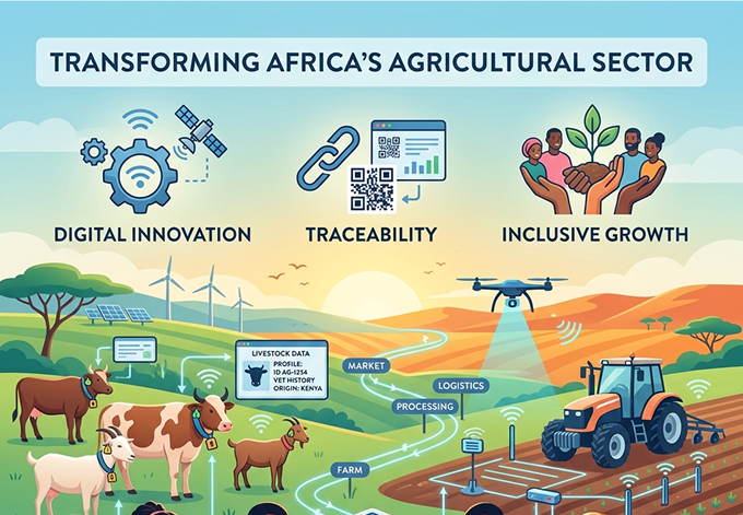 Transformation de l'agriculture infographie
